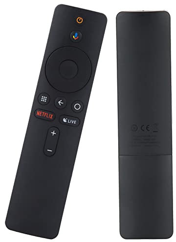 Sostituzione Telecomando Vocale Bluetooth per Xiaomi Mi Box S/Mi Box 4X/Mi TV, Telecomando di ricambio Smart Voice TV, Nero