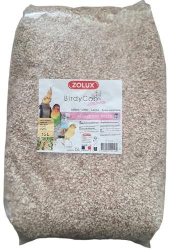 Zolux - Birdycob Nature 15 liter eller 5,1 kg för fåglar