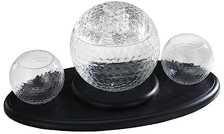 Set di decanter for palline da golf Decanter for vino Decorazioni creative for la casa Regali da golf for uomo Donna Decanter for whisky da 1000 ml for bar, eventi, feste/1268
