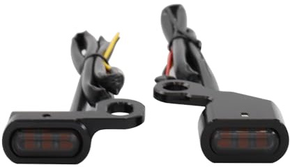 Dreamseek LED Turn Signal Light for Harley Dyna 1999-2017 Indicator Braker Blinker Lamp Motorcycle Taillight Smoke