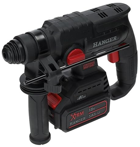 Perforateur SDS-Plus 18V HX18-22X5 + 2 batteries 5Ah + chargeur + Hangbox - HANGER - 401201