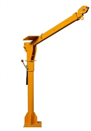 treuil electrique Petite grue montée sur véhicule, camion de 0.5 tonnes, grue auto-fournie montée sur véhicule, palan électrique domestique Palan Électrique(Package 3)