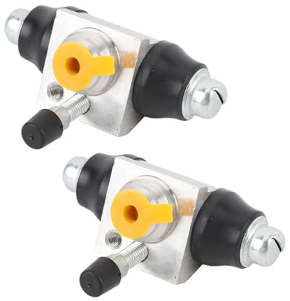 Cilindro del Freno della Ruota Posteriore 2 Pezzi, Risposta di Frenata Migliorata 6N0611053, Ricambio per Arosa Cordoba Toledo