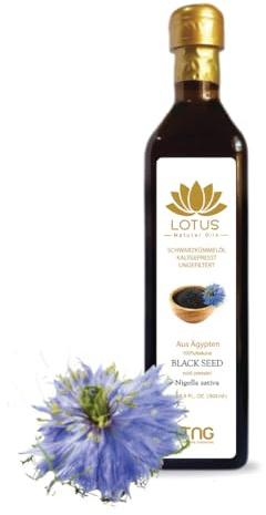 Premium Egyptian Black Cumin Oil [100% Natural] - Black Cumin Oil 100 ml (Pack of 1) - With Valuable Unsaturated Fatty Acids - Ideal for Skin, Hair & Immune System