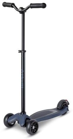 Micro® Micro Kickboard Reloaded | Roller mit 3 Rädern für Erwachsene und Jugendliche | Dynamo-betriebenes Sicherheitsrücklicht ohne Batterien | ergonomischer verstellbarer Lenker | ABEC9-Kugellager