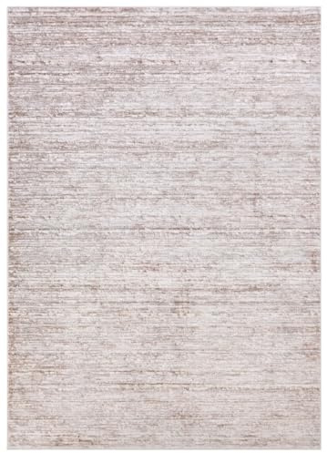 Mazovia Grande Alfombra Salón 160x230cm Crema Marrón Abstracto Suave Beige | Alfombra para Dormitorio Comedor Oficina Beige Antialérgico Suelo Radiante Fácil de Limpiar Apto para Mascotas Pelo Corto