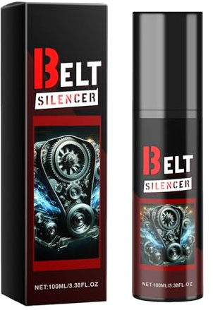 Spray de pansement pour courroie – 100 ml – Lubrifiant automobile silencieux | Améliorateur de revêtement antidérapant réducteur de friction, protection d'entretien pour voiture, SUV, moteur, poulie
