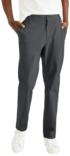 Dockers Ultimate 360 Chino Straight, Pantalones para Hombre, Steelhead, 32W/32L