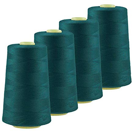 4 x 4572m Qualitäts Overlock-Garn Overlock-Nähgarn Oeko-Tex Farbe 821-860