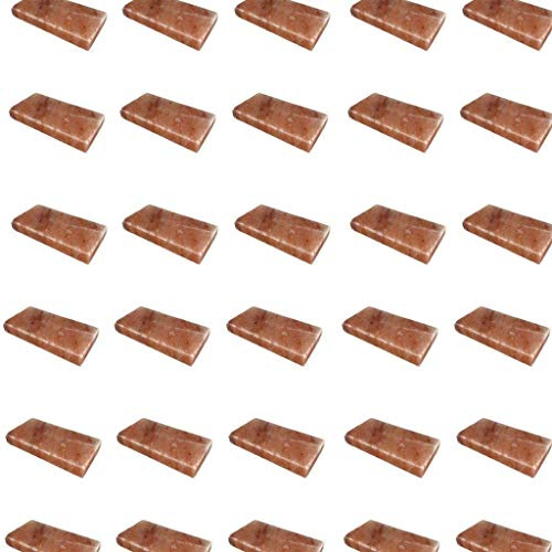 SudoreWell® Salzfliese 20 x 10 x 2,5 cm aus der Salt Range Pakistan (30 Stück)