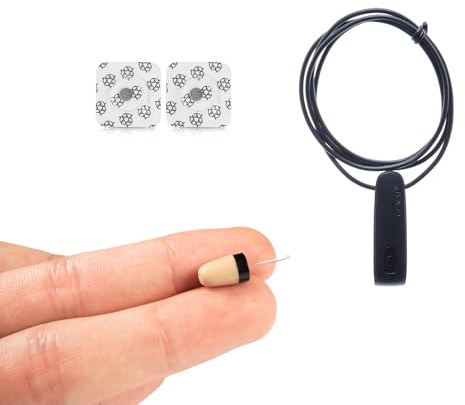 CooMax Oreillette Espion Bluetooth Invisible Casque sans Fil VIP Pro Microphone Examen - Micro Écouteur Espion Caché Appels Mobiles dans l'oreille Tricher (Oreillette Espion VIP Pro Supermini BT MI)
