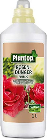 PLANTOP Rosendünger flüssig 1,0 l NPK-Düngerlösung 7+5+6 mit Spurennährstoffen