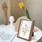 XTDMJ Cadre photo 3D, 15 x 20 cm, profond, objet en bois, à remplir 3D, profond, avec vitre, pour tenture murale ou bureau, cadeau souvenir de famille