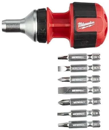 48-22-2330 for Milwaukee 8-in-1 Compact Ratcheting Multi-Bit Screwdriver