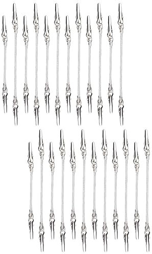 DOITOOL 24stücke Teiliges Krokodilklemmen Für Fotos Und Notizen Doppelseitige Alligator-Clips Für Büro Zuhause Und Veranstaltungen Stabil Langlebig Dekorativ