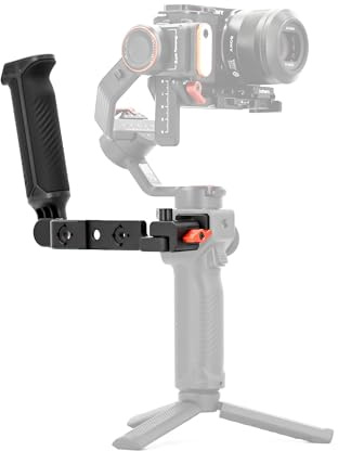 hohem Mango ajustable para cardán M6/M7/MT2, agarre ergonómico para disparos de ángulo bajo, palanca en forma de L, BH-01