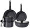 GiPP Set de Casseroles et Poêles en Céramique Antiadhésif - 11 Pièces avec Poignées Détachables, Sans Produits Toxiques, Compatible Induction, Four et Lave-vaisselle