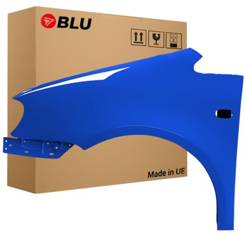 BLU Kotflügel Passend für Volkswagen Caddy III 3 2K LA5W Links Blau | 2004-2010 | Vorderseite Vorne | Lackiert | Einbaufertig