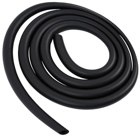 Gkhlg 1 Piece Pipe Insulation Foam Tube High-Density Insulation for Pipes Ideal for Outdoor and Indoor Use Pipe Lagging Foam Suitable for All Hairstyles 2mm x 9mm x 2M