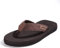 FITORY Men's Flip Flops Thongs Lightweight Sandals Comfy Summer Shoes for Beach/Pool Size 6-12 (Brown 11 UK)
