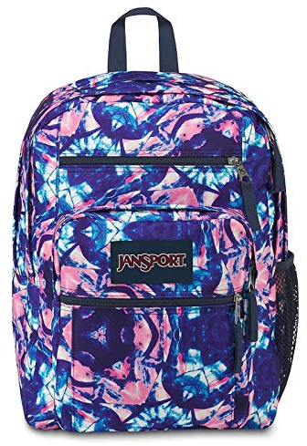 Jansport Big Student Backpack (Shibori Kaleidoscope)