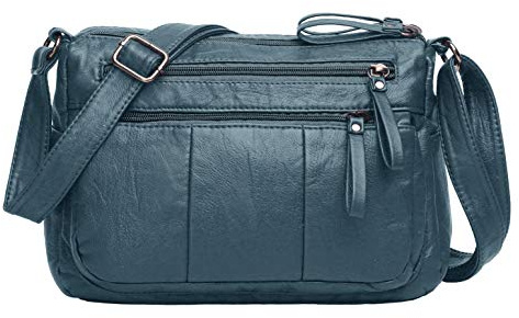 VOLGANIK ROCK Purses for Women Soft PU Leather Shoulder Bag Ladies Crossbody Purse and handbags Lightweight Pocketbook