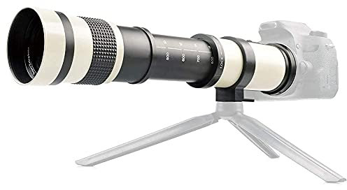 420-800 mm Telezoomobjektiv mit manueller Fokussierung für EF-S-Mount-Kamera, mit T2-Mount, vollständiger manueller Fokussierung, mehrschichtiger MC-Beschichtungsfilm,