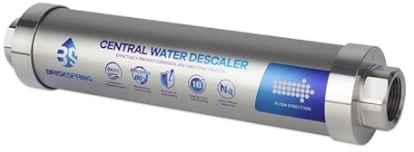 wasserenthärter, ¾ Anschluss Warmwasserbereiter-wasser, 4 m³/h verhindert Kalkablagerungen an wasserleitung, Toiletten und Wasserhahn Wasserhahn, 10-Jahre Haltbarkeit