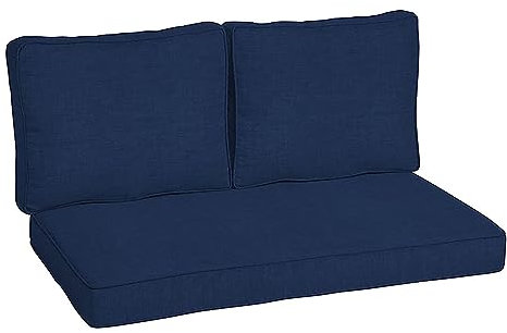 RUYICZB Polsterauflage Auflage Als Sitzkissen Anthrazit Zum Selber Aufziehen Flair BR Bankauflage Sitzkissen Für Hollywoodschaukel Polsterauflage Auflage,Blau