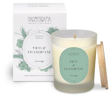 Nasoterapia Fragranza Botanica Candela Profumata Fico e Frangipane 180g