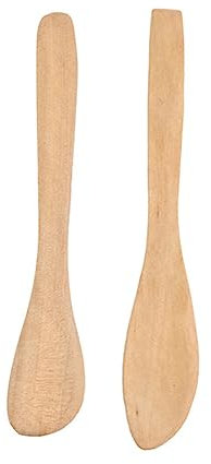 JECOMPRIS 4stücke Brotmesser Aus Lotus Holz Marmeladenmesser Buttermesser Für Küche Komfortabler Griff Zum Verteilen Von Butter Marmelade Senf Oder Anderen Gewürzen Natürliche Und Schlichte