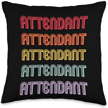 Attendant Throw Pillow