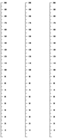 GALPADA 3juegos Calcomanías De Pared Medidor De Altura Infantil Regla De Crecimiento Para Niño Niña y Niñas Pegatina De Pvc Antirreflejo Para Hogar Guardería y Hospital Medición Precisa
