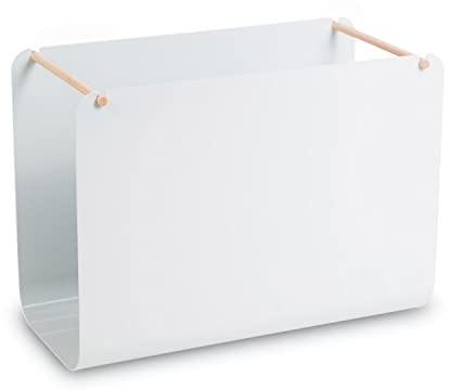 U Brands Hängeregistratur-Organizer aus Metall, Briefgröße, Schreibtischzubehör, Bogen-Kollektion, Grau