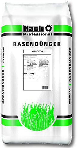 HACK PROFI Nitrotop 25 kg Rasenlangzeitdünger Rasendünger Profidünger Sportplatz