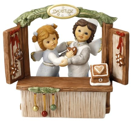 Goebel Engelfigur Spaß in der Backstube - Weihnachtsbäckerei Nina & Marco