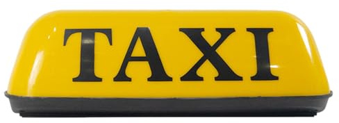 Taxi-Dachlicht-Autoschilder – Klebeschilder, Taxi-Schild, Klebeschilder für Autos | Superhelles Taxi-Dachlicht-Autoschild, großes superhelles ABS-Kabinenlicht-Autoschild für Taxifahrer, Autos