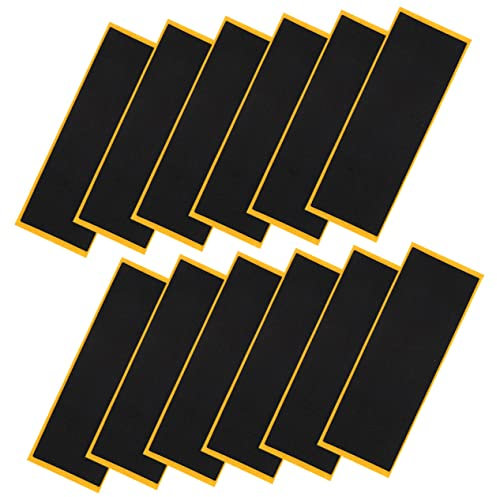 CORHAD 12stücke Schaum Griffband Für Fingerboards rutschfeste Skateboard-Grip-Tapes Installieren