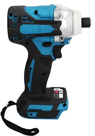Impact Driver, Brushless Lithium Electric Screwdriver, Hand Drill with LED Light,18V for Construction Sites,Car Repairs,Scaffolding