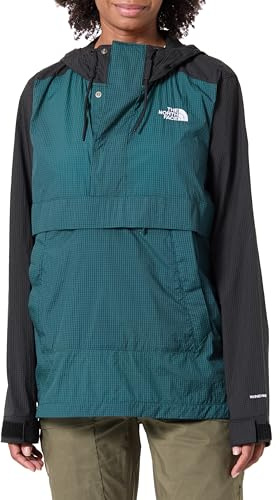 The North Face NF0A8FMR5861 U ERSA WIND ANORAK Deep Nori Giacca Unisex TNF BLACK Taglia XL