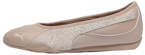 PUMA Dam Catch Soleil Ballerina TOPCAT sneakers, rosa latte-frostat elfenbensguld, 41 EU, Rosa latte frostad elfenben Puma guld, 42 EU