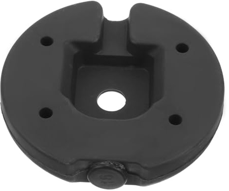 Operitacx Base Contrapeso para Lámpara de Hierro Macizo Peso Estable y Seguro para Lámparas de Escritorio y Luz de Piso Base Resistente y Fácil de Instalar Accesorio Metálico Duradero