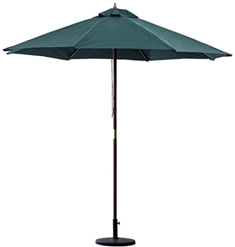 Outdoor Garden Parasols Garden Parasol Umbrella Waterproof and Ultraviolet Protection Outdoor Umbrella Green Large Garden Terrace Umbrella for Cafes Swimming Pool Beach Umbrella good