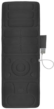 Cuerpo Entero – Esterilla de masaje masaje de vibración para 4 Cuerpo áreas – Cuello, espalda, zona lumbar, patas – 5 Masaje, 3 Intensidad levels