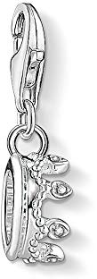 THOMAS SABO Damen Charm-Anhänger Krone 925 Sterling Silber 1796-051-14