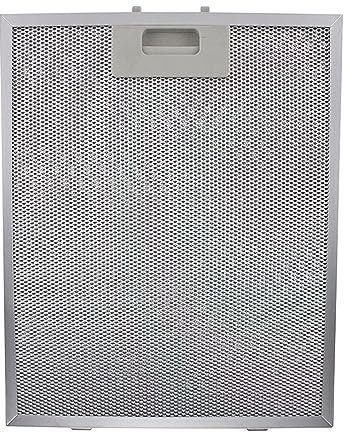 HEIBTENY Pack Of 2 Cooker Hood Metal Grease Filter Universal Cooker Hood/Extractor Fan Vent - 230 X 260 X 9Mm