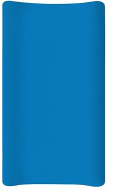 Wanyint Blauer Wickelauflagenbezug für Jungen und Mädchen, weich, Unisex, neutrale Spannbetttücher, atmungsaktiv und waschbar