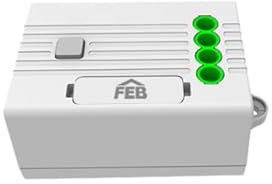 ECI ELEKTROLIERUNG Feb Elektrischer Stellantrieb Feb Einzelantrieb 5 A Wi-Fi - 9321 nur mit System FEB Easy