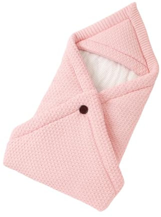 Molinter Schlafsack für Baby Outdoor Kinderwagen Kinderschlafsack Rechteckig Zusammenfaltbarer Baumwolle Baby Schlafsäcke (Rosa)