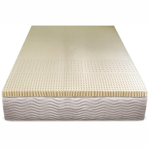 100% Natur Latexmatratze, Entlastet Druck Naturlatexmatratze, Kompression und Keine Verformung Latex Matratze Für Studentenwohnheim, Hotel,1in,170×190cm(67×75inch)